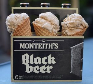 monteith's beer ice cream