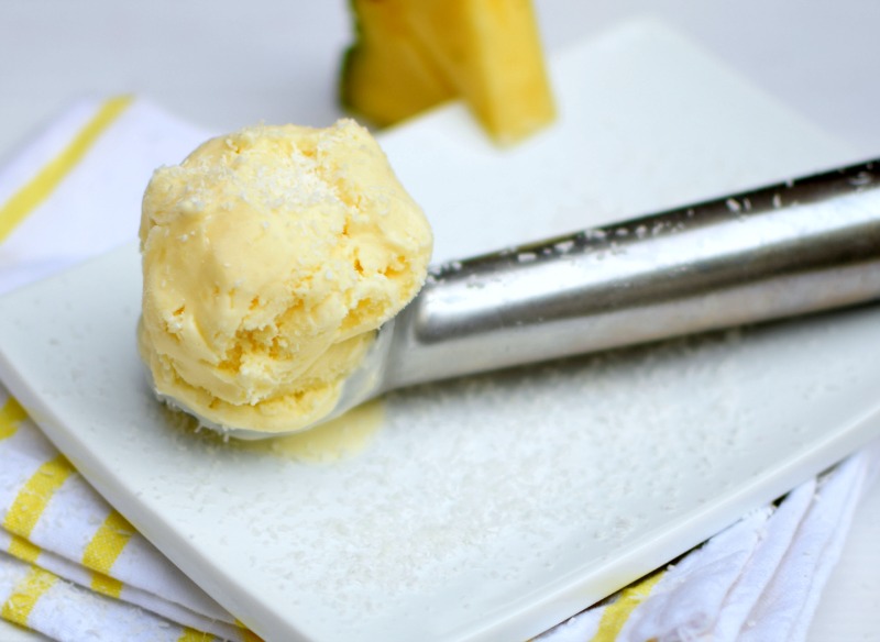pina colada ice cream recipe