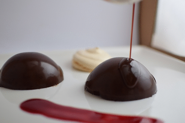 Tempered Chocolate Domes