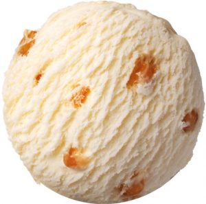 scoop of hokey pokey ice cream