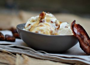 glazed bacon ice cream
