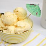 Pina colada ice cream