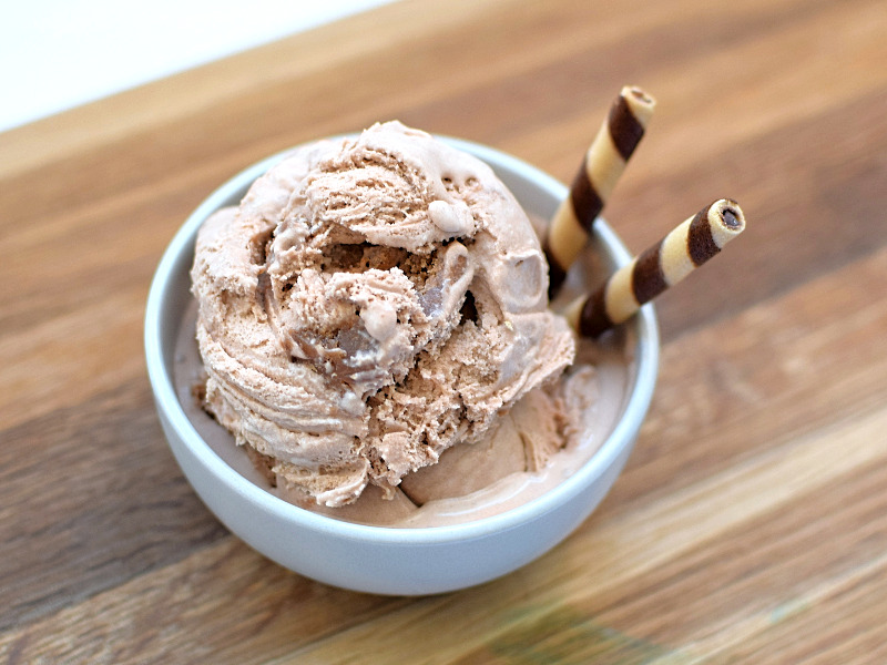 The perfect blondie ice cream recipe.