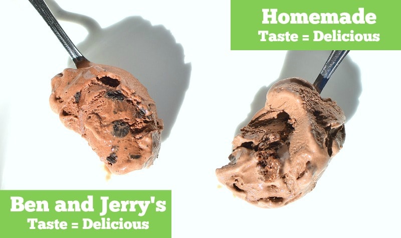 Comparing Ben and Jerry's to the Homemade Version