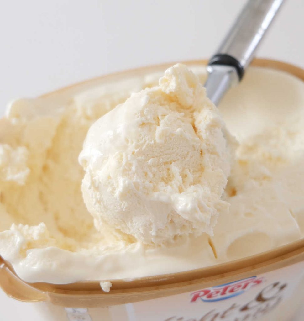 Macro image of the French Van Ice Cream by Light & Creamy.