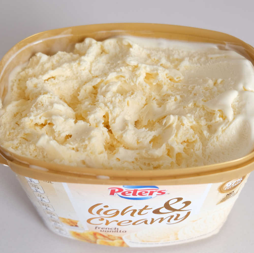 A partly eaten pack of L&C French Vanilla.