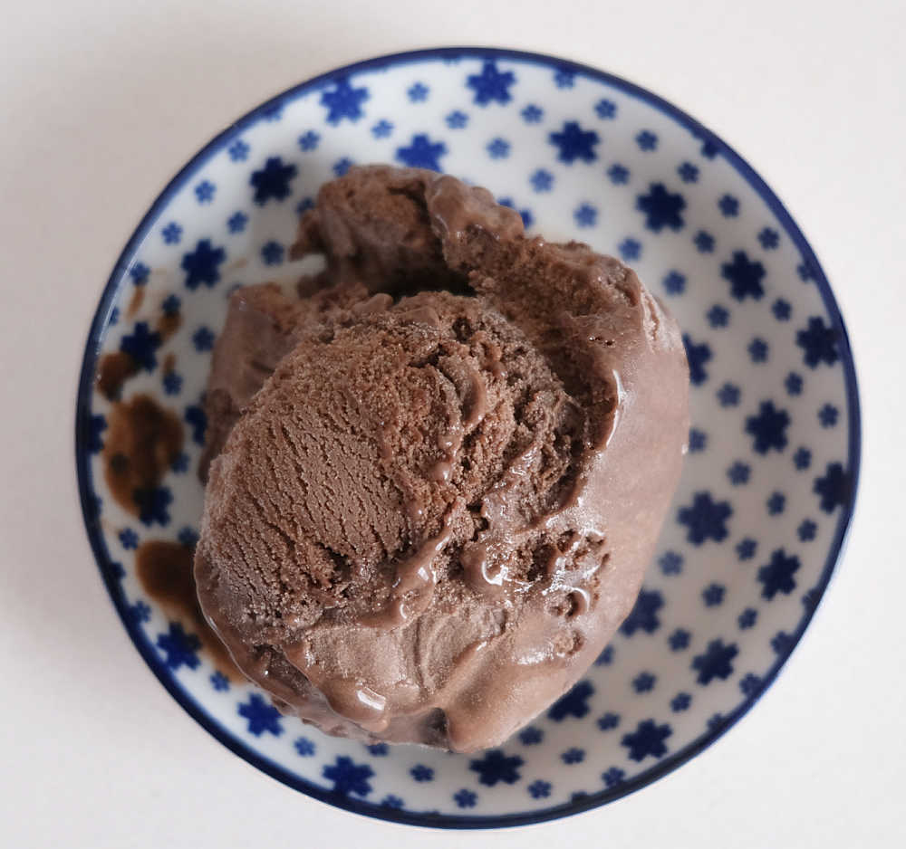Top down bowl of So Good Chocolate Bliss.